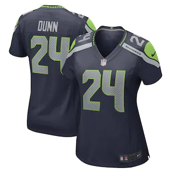 womens nike isaiah dunn college navy seattle seahawks game 